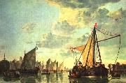 CUYP, Aelbert The Maas at Dordrecht  sdf oil painting reproduction